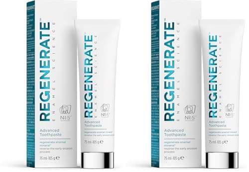Image of Regenerate Advanced Toothpaste to Repair Tooth Enamel for Strong, Healthy Teeth 75ml (Pack of 2)