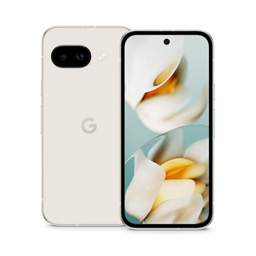 Image of Google Pixel 9a – Unlocked Android Smartphone with AI Camera, All-day Battery and Powerful Security – Porcelain, 128GB