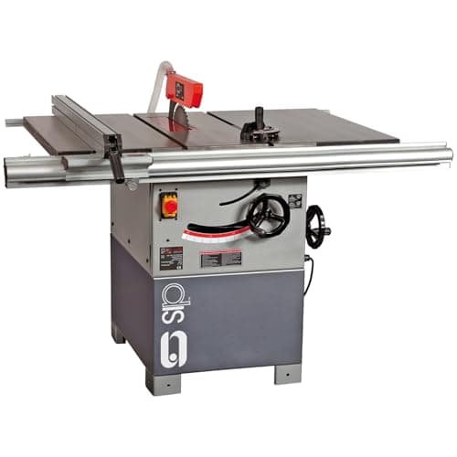 Image of SIP 12" Cast Iron Table Saw, 230V 16A, 4hp / 3000W 4000rpm Electric Motor Power Saw for Cutting Wood
