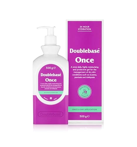 Image of Doublebase Once Emollient Gel. Once-daily, highly moisturising, protective gel for eczema, psoriasis and ichthyosis. 500g