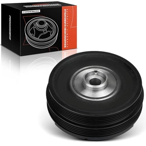 Image of Frankberg Pulley Crankshaft Compatible with Freelander L314 2.0L 2000-2006 M.G ZT 2.0L 2002-2005 75 Tourer RJ 2.0L 2001-2005 Replace# LHG100750, 11232247887