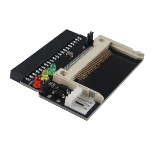 Image of HALJIA CF to IDE Adapter 40 Pin Compact Flash Single Sided CF Card to 3.5 Female 40 Pin IDE Hard Disk Drive Converter IDE Female Expansion Card Reader Module for Notebooks Industrial Devices