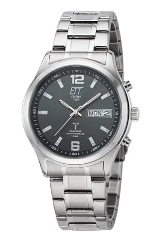 Image of Eco Tech Time Solar Drive Radio Controlled Gobi Gents Watch EGS-11247-22M
