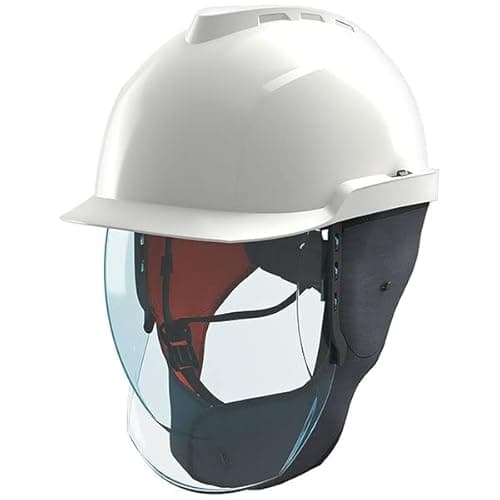 Image of MSA - V-Gard 950 Class 2 Electrician Helmet Set White -