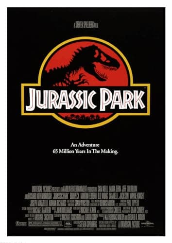 Image of OMG Printing Jurassic Park Poster | Movie Poster | A1-594mm x 841mm