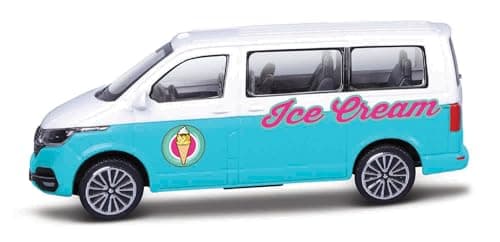 Image of Bburago STREET FIRE BBURAGO CITY ICE CREAM SHOP Playset with Die-Cast Car - 1:43 Scale