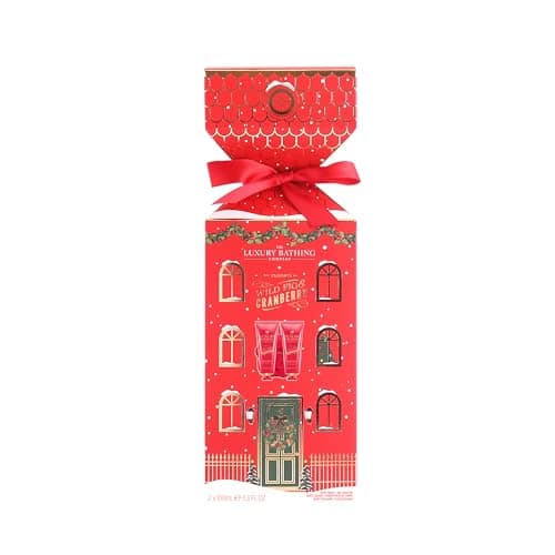 Image of The Luxury Bathing Company - Wild Fig & Cranberry Nourishing Favourites Gift Set - Vegan Friendly