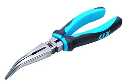 Image of OX Pro Bent Long Nose Pliers - 200mm (8")