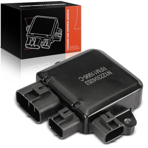 Image of Frankberg Radiator Fan Control Modulee 7-Pin Compatible with 6 Hatchback G.G 18L-.30L 2002-2007 6 Station Wagon G.Y 18L-.23L 2002-2008 MPV II LW 20L-.30L 2002-2006 Replace# 1355A053