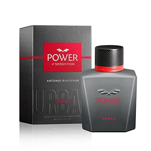 Image of Banderas Perfumes - Power of Seduction Urban, Eau de Toilette for Men - Long Lasting - Elegant, Masculine and Sexy Fragance - Citrus, Woody and Vanilla Scent- Ideal for Day Wear -100 ml