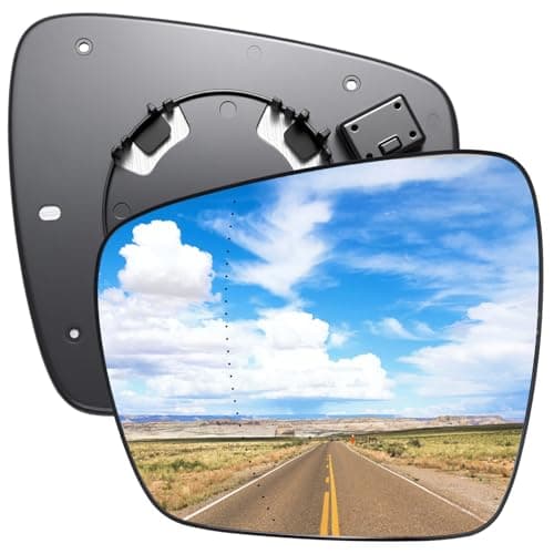 Image of MospdyGear Heated Wing Mirror Glass Replacement for Renault Kadjar 2015-2022, Replacement for Espace V 2015-2023 and MK2 2016-2023, Left Side Mirror Glass Replaces 963669514R
