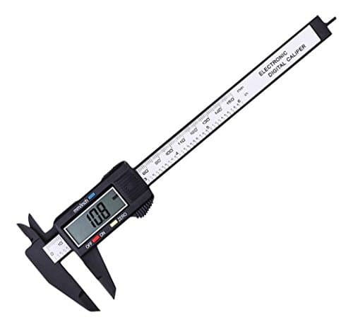 Image of 150mm 6inch Plastic Digital Caliper LCD Digital Electronic Ruler Carbon Fiber Vernier Caliper Gauge Micrometer Measuring Tool