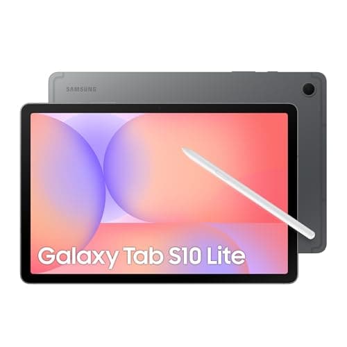 Image of Samsung Galaxy Tab S10 Lite, AI Tablet, 6GB Memory, 128GB Storage, 10.9" 90Hz display, S Pen Included, Long Battery Life, Grey, 3 Year Extended Warranty (UK Version)