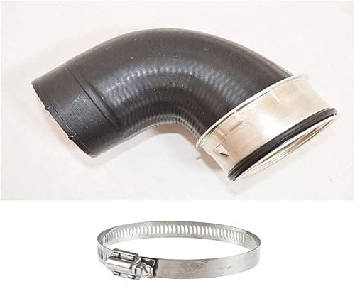 Image of Turbo Intercooler Hose Pipe Fits Audi A4 A6 Skoda Suberb 1.9D 2.0 D 8D0145834L
