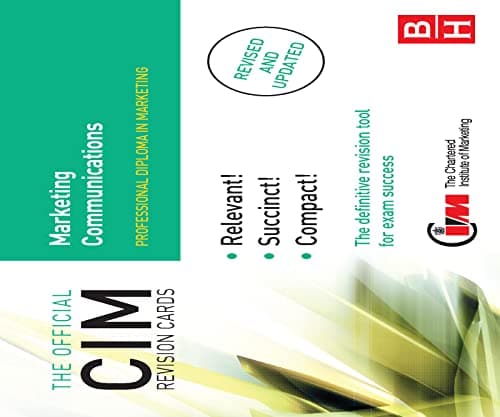 Image of CIM Revision Cards Marketing Communications: Marketing Communications (Official CIM Revision Cards)