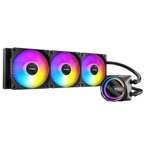Image of ANTEC Skeleton 360 ARGB AiO Liquid CPU Cooler - 360mm Radiator - ARBG Fans - Black