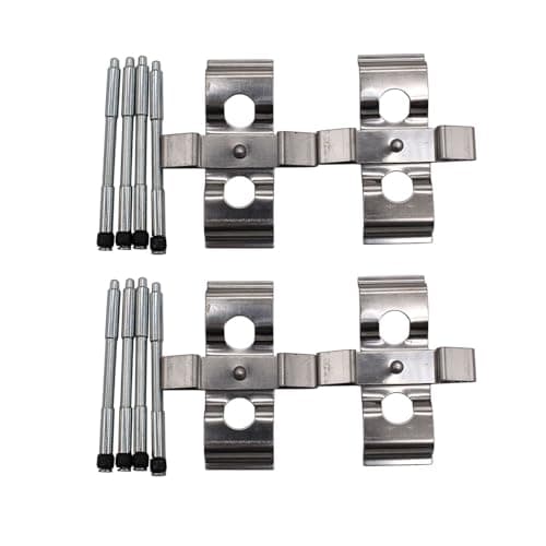 Image of 2 SET SHLPDFM Front Brake Pad Fitting Kit Pins Anti Rattle Springs MBA1296, 109-1296, KIT1021 Fits for PEUGEOT 406 COUPE BREMBO