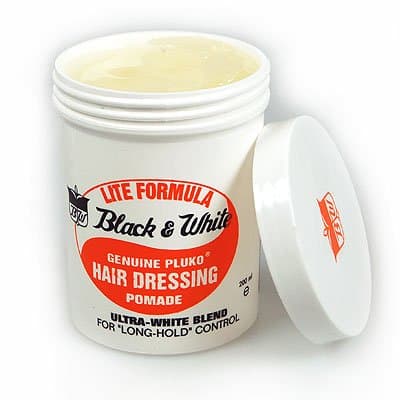 Image of Black & White Genuine Pluko Lite Formula Ultra-White Blend Hairdressing Pomade 200ml