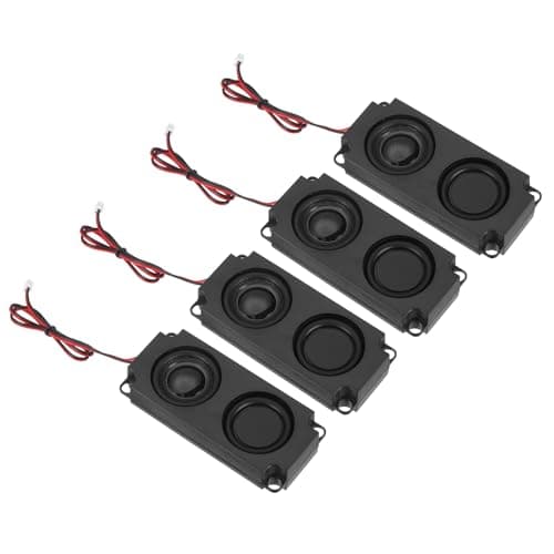 Image of sourcing map 4 Pcs 5 Watt 8 Ohm Single Mini Speaker Full-Range Mobile Portable Advertising Machine Speaker with PH2.5mm Terminal Wire Connector Separating Interface for Small Electronic