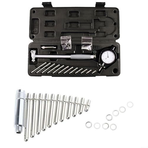 Image of Stainless Steel Inner Diameter for DIAL Indicator Gauge Set For Bore Measurement With Interchangeable Anvils And High Hardness Durability(35-50mm)