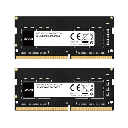 Image of Lexar SODIMM DDR4 RAM 16GB Kit (2x8GB), 3200 MHz DRAM, 260-Pin DDR4 SODIMM Laptop Ram, High-Performance SO-DIMM, PC Laptop Computer Memory