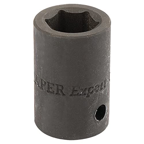 Image of Draper 26883 Expert Impact Socket, 1/2" Square Drive, 15mm , Blue