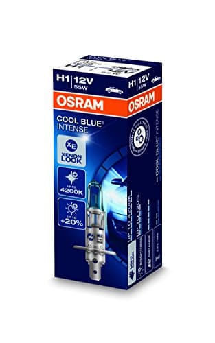 Image of OSRAM COOL BLUE INTENSE H1, halogen-headlamp bulb, 64150CBI, 12V, folding carton box (1 piece)