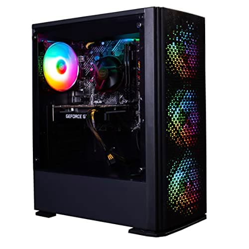 Image of Veno Scorp Gaming PC – Intel Core i5 9400F 4.10GHz, 16GB 3200MHZ, 256GB SSD, GTX 1650 4GB, ARGB LIGHTS, VORTEX V4, TEMPERED GLASS