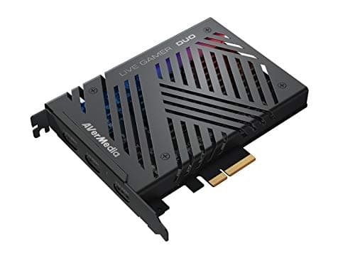 Image of AVerMedia GC570D Live Gamer DUO – PCIe Capture Card with Dual 1080p Inputs, 4K60 HDR Pass-Through, Ultra-Low Latency, Onboard Processing, OBS, Streamlabs, PS5, Xbox, Camera, Windows, PC