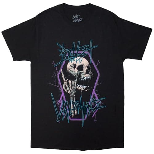 Image of Rock Off officially licensed products Bullet for My Valentine Thrash Skull T Shirt L Black
