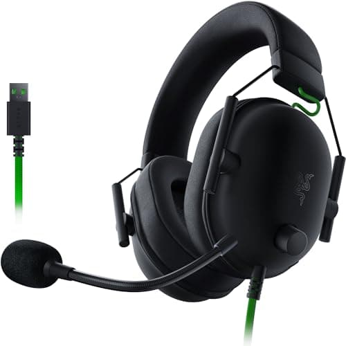 Image of Razer BlackShark V2 X Gaming Headset: 7.1 Surround Sound - 50mm Drivers - Memory Foam Cushion - for PC, PS4, PS5, Switch, Xbox One, Xbox Series X|S, Mobile - USB Connection – Classic Black