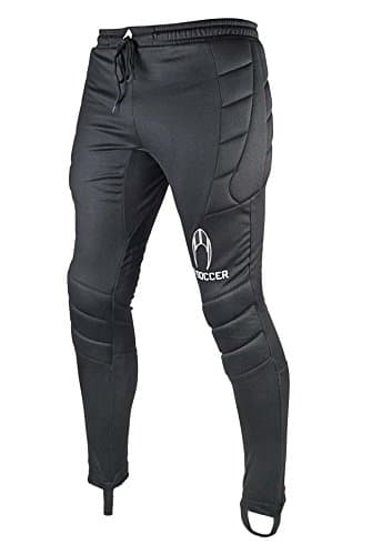 Image of HO Soccer 0505555 - Unisex Adult Goalkeeper Long Trousers Black/White