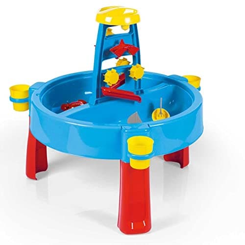 Image of DOLU Kids 3-in-1 Sand & Water Pit with Drawing Table Outdoor Toys Garden Multi function Play Station Desk Colouring - Blue