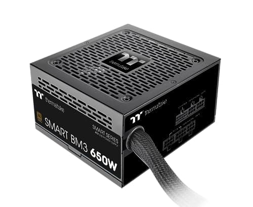 Image of Thermaltake Smart BM3 650W/ 80Plus Bronze/ATX 3.0 & PCIE 5.0 Ready/Semi-Modular Power Supply/ 105°C/221°F Japanese Capacitor/ 5 Year Warranty