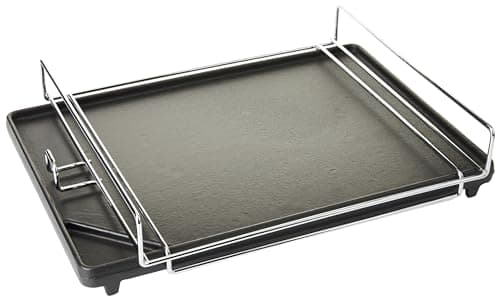 Image of Char-Broil 140 515 - Cast Iron Side-Burner Griddle (Plancha)., Black, 37x25.4x2 cm