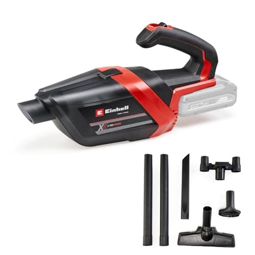 Image of Einhell Cordless Handheld Vacuum Cleaner 18V Power X-Change, Lightweight and Powerful Cleaning Of Floors, Stairs, Sofas, Cars and Caravans, Without Battery TE-HV 18/06 Li Solo