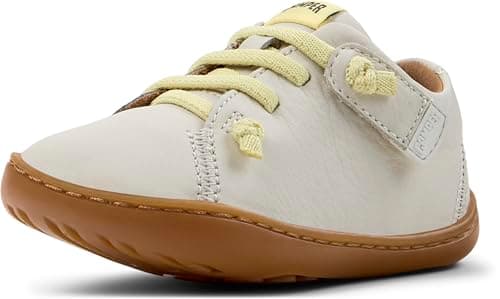 Image of Camper Unisex Kids Peu Cami 80212 Basket, White Natural 117, 7 UK Child