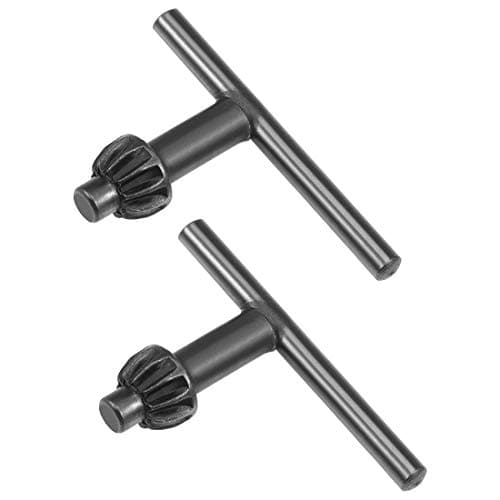 Image of sourcing map Chuck Key 6mm 11 Teeth for 1.5-10mm Drill Chuck with 0.24"(6mm), Black