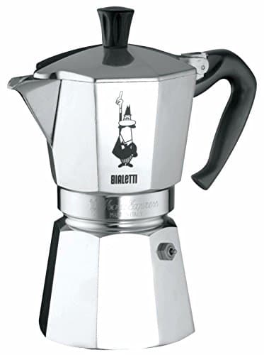 Image of Bialetti Moka Express Aluminum Stovetop Espresso Maker 9-Cup (Damaged Packaging)