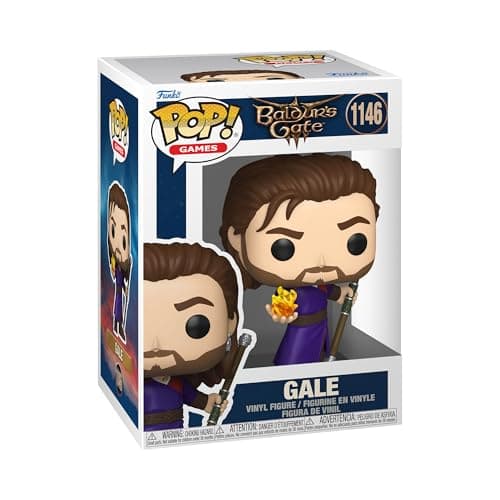 Image of Funko Pop! Games: Baldur's Gate 3 - Gale - 1/6 Odds for Rare Chase Variant - Collectable Vinyl Figure - Gift Idea - Official Merchandise - Toys for Kids & Adults - Video Games Fans