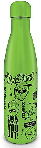 Image of Rick and Morty (Quotes) Metal Drinks Bottle, 500ml