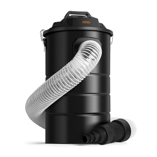 Image of VonHaus 1200W Industrial Dust Collector – 55L Wet & Dry Vacuum with HEPA Filter – Workshop Dust Extractor – 2m Hose, 5 Adaptors (31–85mm), 1 Micron Filtration