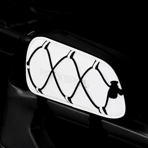 Image of ROCKBROS Bike Frame Bag Bicycle Pouch Top Tube Bag Crossbar Bicycle Pack for MTB Road and E-Bike 1L Fully Reflective Black Silvery