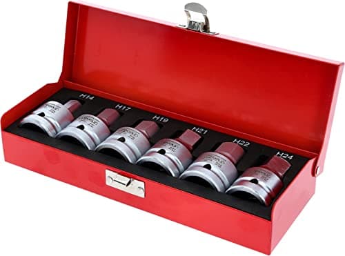 Image of KS Tools 3/4-inch Impact Hex Bit Socket Set (6 Pieces)