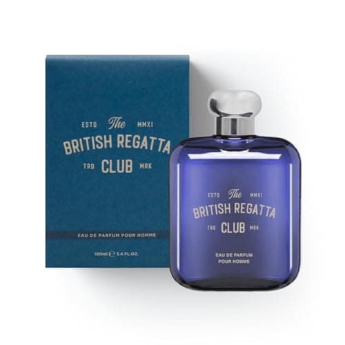 Image of The British Regatta Club 100ml Eau De Parfum - Blue - For Him - Pour Homme - By Laurelle London