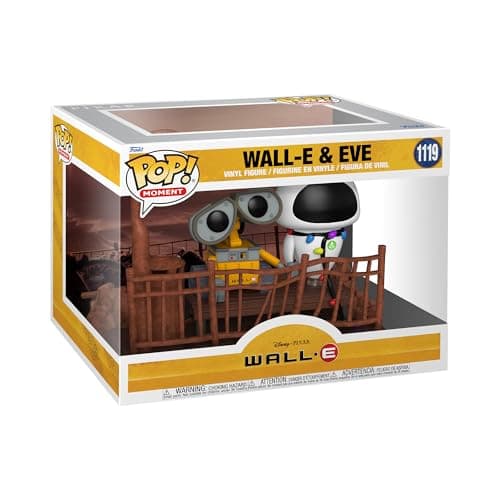 Image of Funko POP! Moment: Wall-E - Wall-E & Eve - Collectable Vinyl Figure - Gift Idea - Official Merchandise - Toys for Kids & Adults - Movies Fans - Model Figure for Collectors and Display