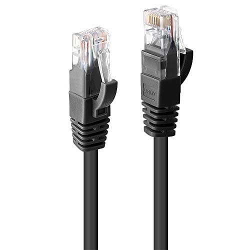 Image of Lindy 5m Cat.6 U/UTP Ethernet Cable, Black