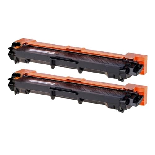 Image of Go Inks Compatible TN241Bk Laser Toner Cartridge - 2 Black replacements for Brother DCP-9015CDW, DCP-9020CDW, HL-3140CW, HL-3150CDW, HL-3170CDW, MFC-9140CDN, MFC-9330CDW, MFC-9340CDW - 2500 Pages