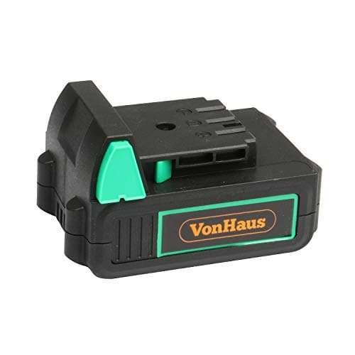 Image of VonHaus F-Series Spare Battery - 12V MAX 2.0Ah Interchangeable Li-ion Battery for Power Tools – Charger Not Included – Only Compatible with VonHaus F-Series Range