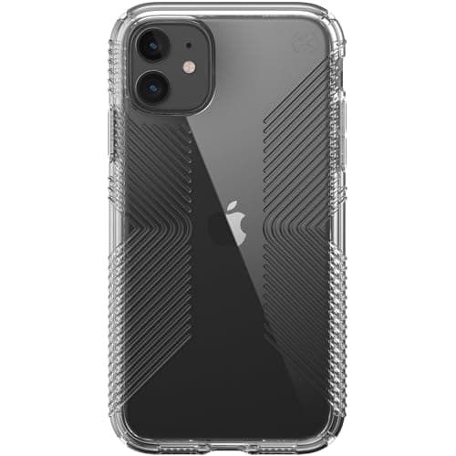 Image of Speck Products Presidio Perfect-Clear Grip iPhone 11 Case, Clear/Clear